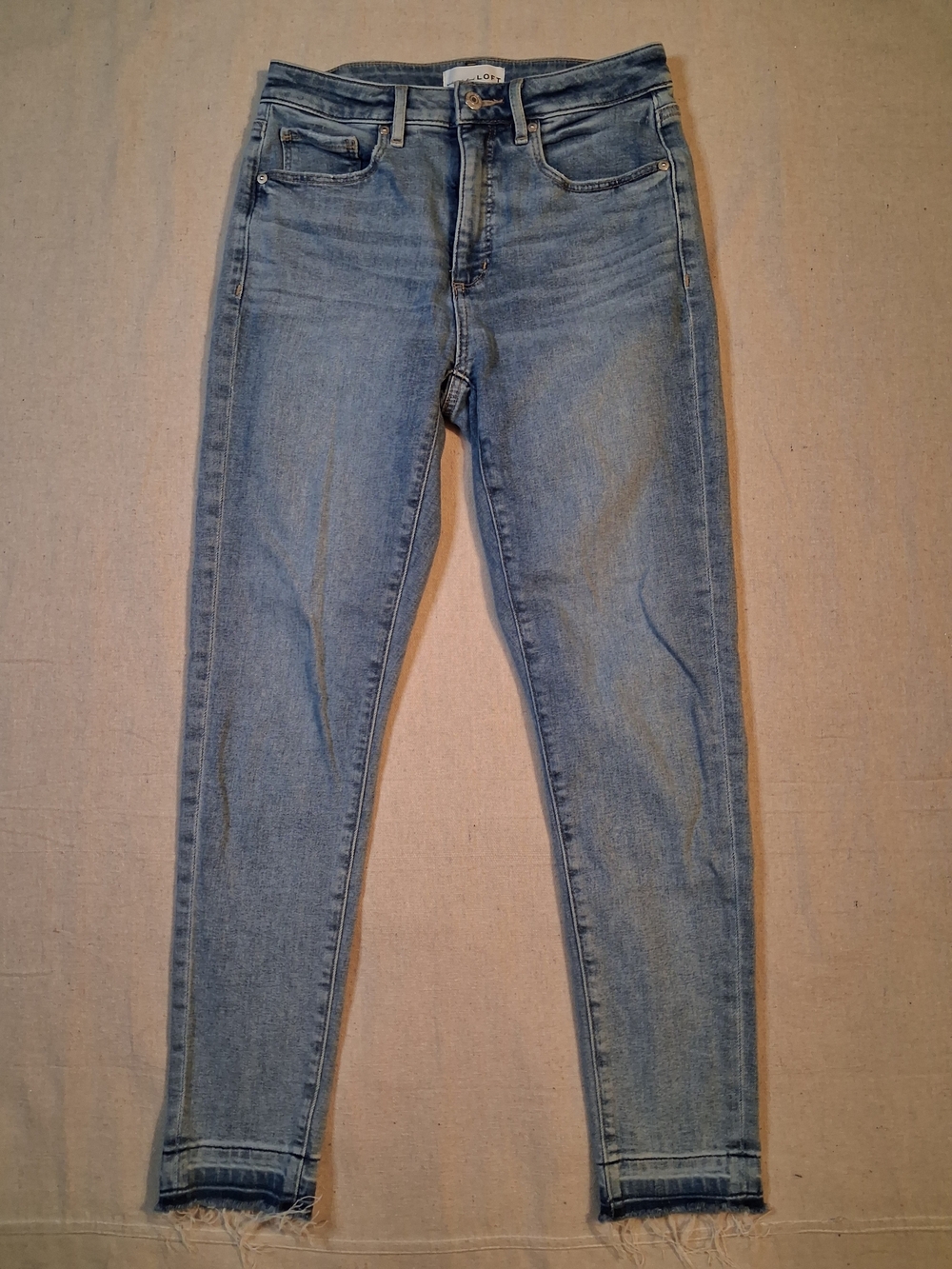 LOFT The Curvy Skinny Jeans Women's Size 2